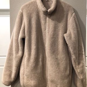 Uniqlo comfy cozy puppy zip up